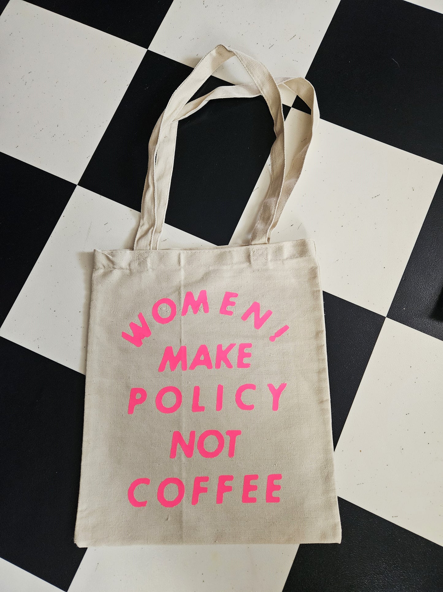 Canvas Tote Bags. Feminist set 1