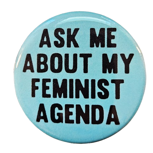 Vintage Feminist Buttons Magnets & Bottle Openers. set 02