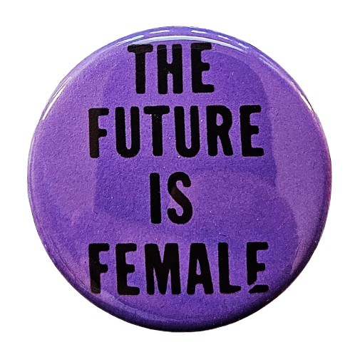 Vintage Feminist Buttons Magnets & Bottle Openers. set 02