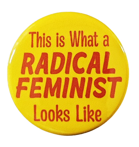 Vintage Feminist Buttons Magnets & Bottle Openers. set 02