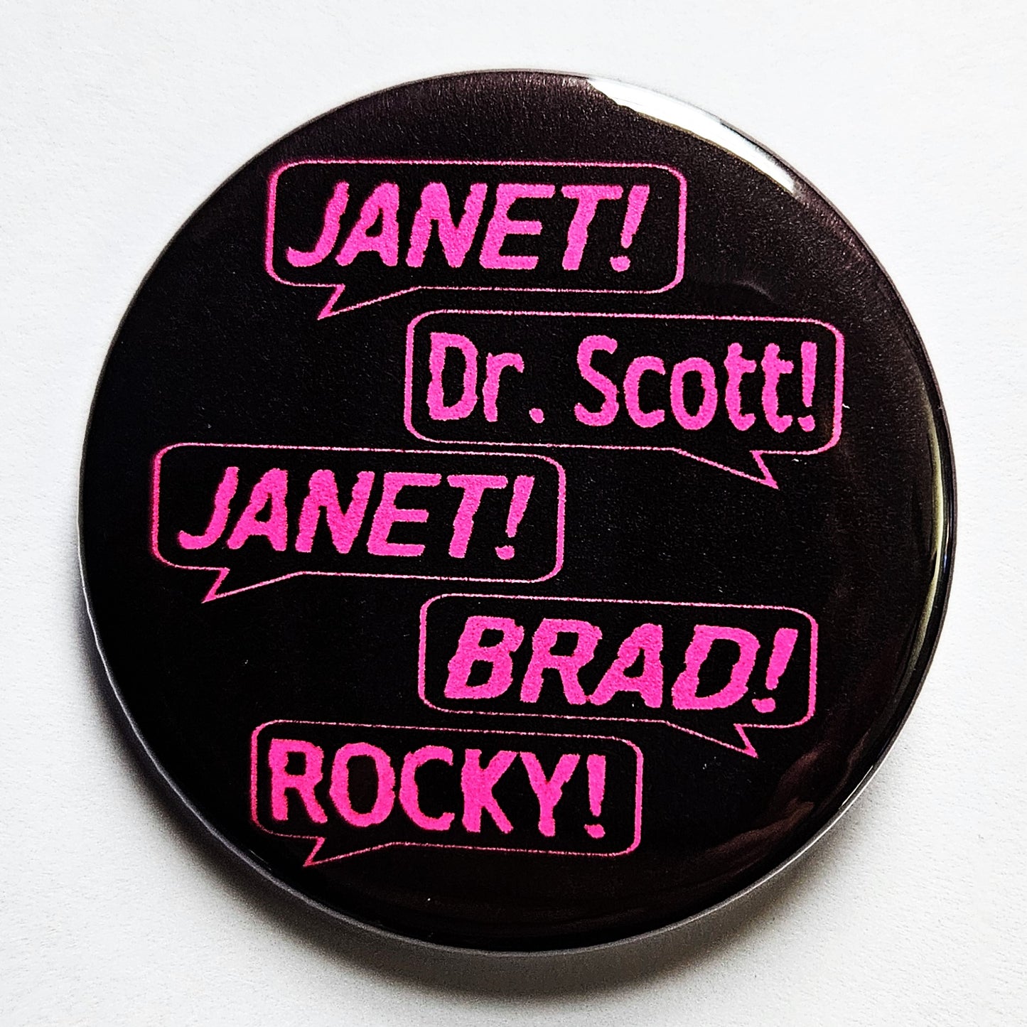 Rocky Horror Buttons Magnets & Bottle Openers. set 02