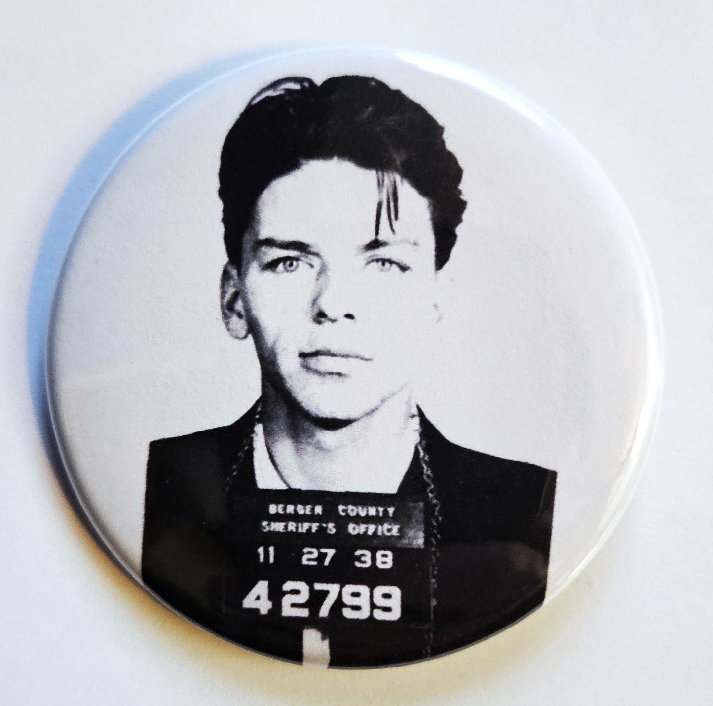 Celebrity Mugshot Buttons Magnets & Bottle Openers.