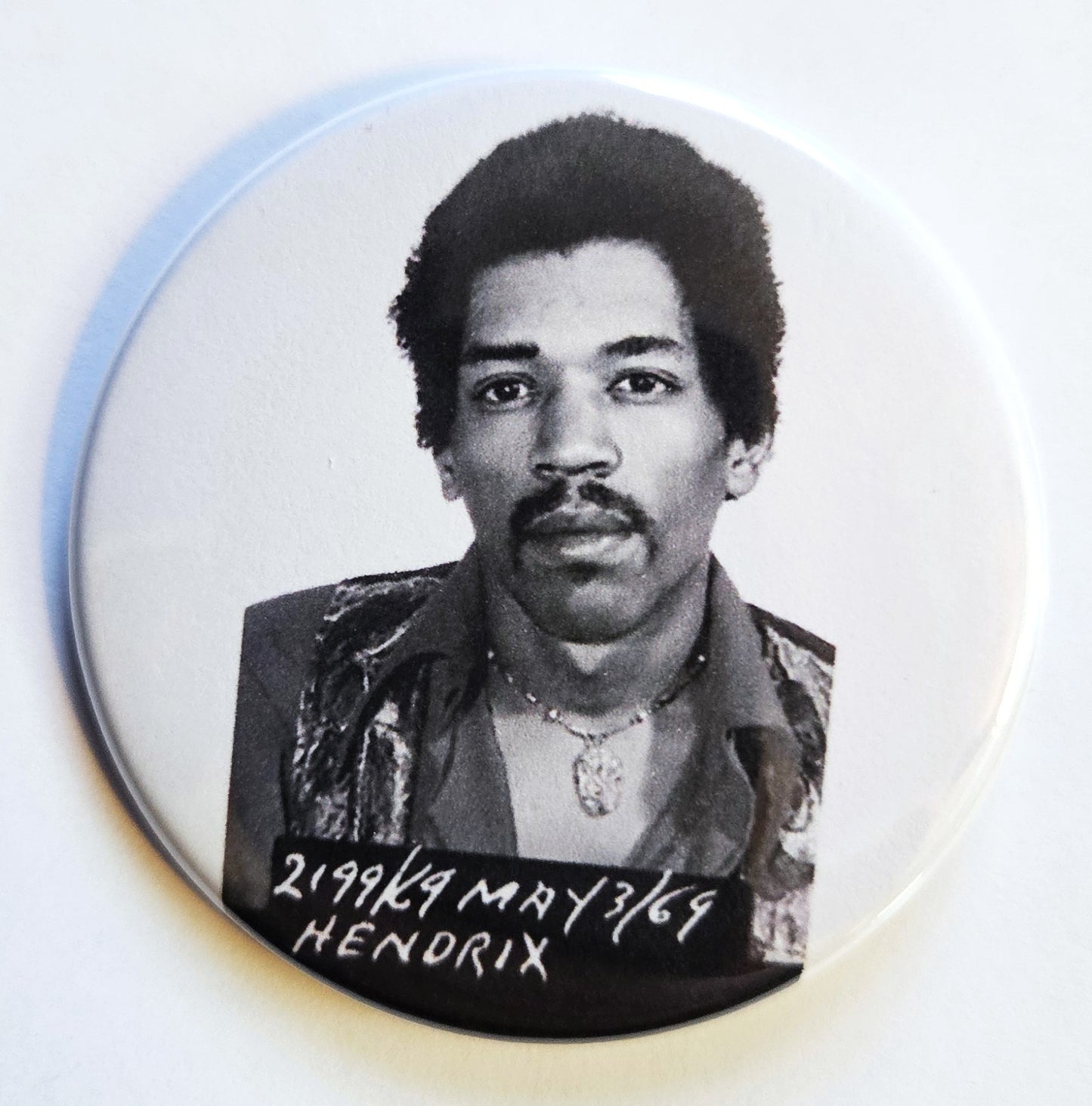 Celebrity Mugshot Buttons Magnets & Bottle Openers.