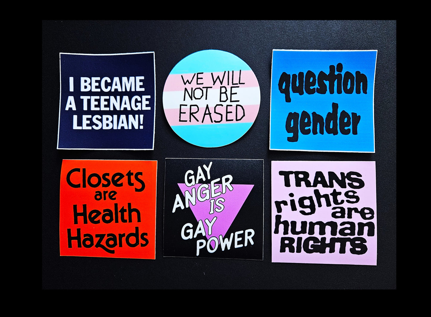 Vintage Reproduction Pride Vinyl Stickers 3inch