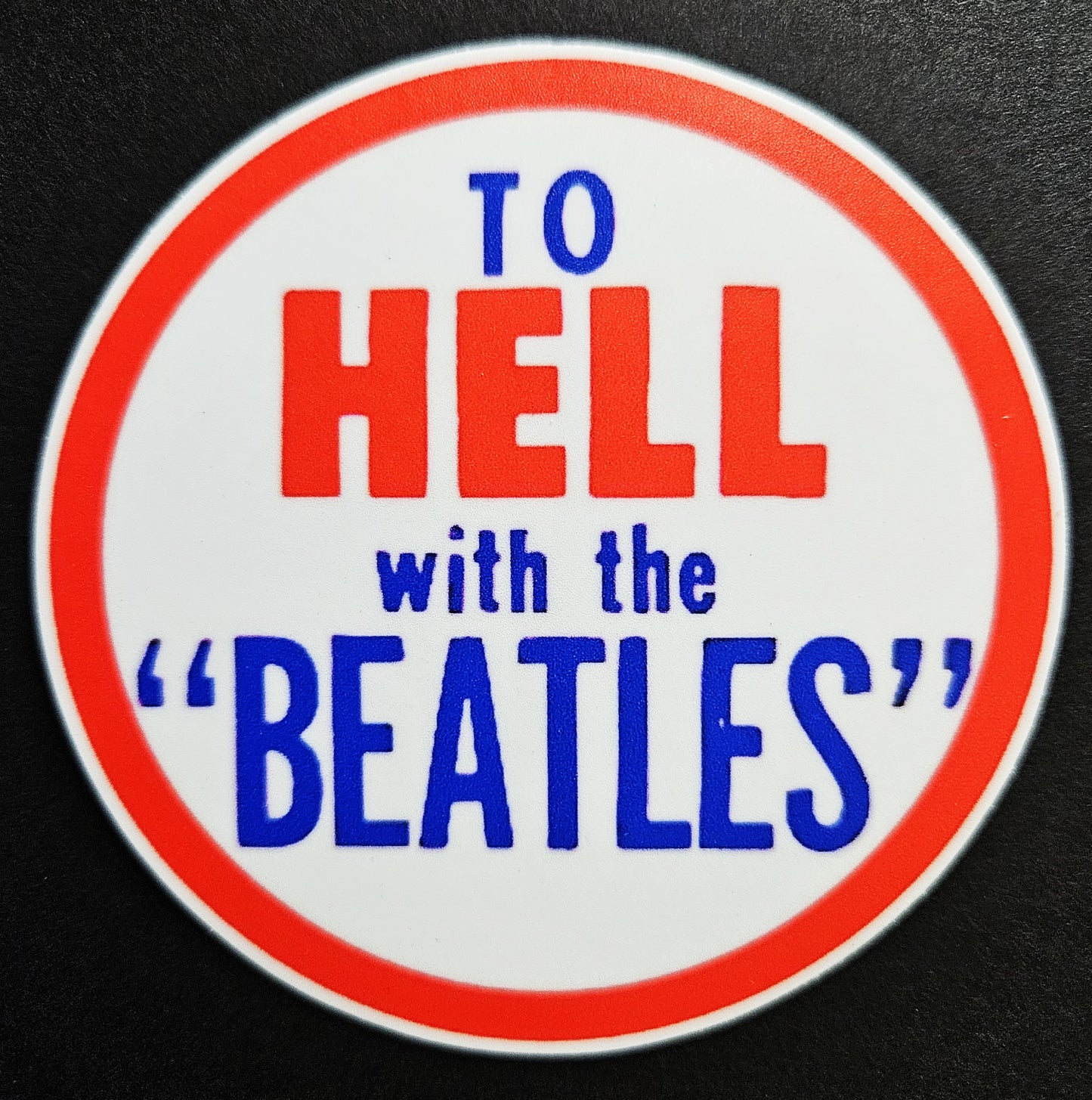 Vintage Reproduction Classic Rock n Roll Vinyl Stickers 3inch