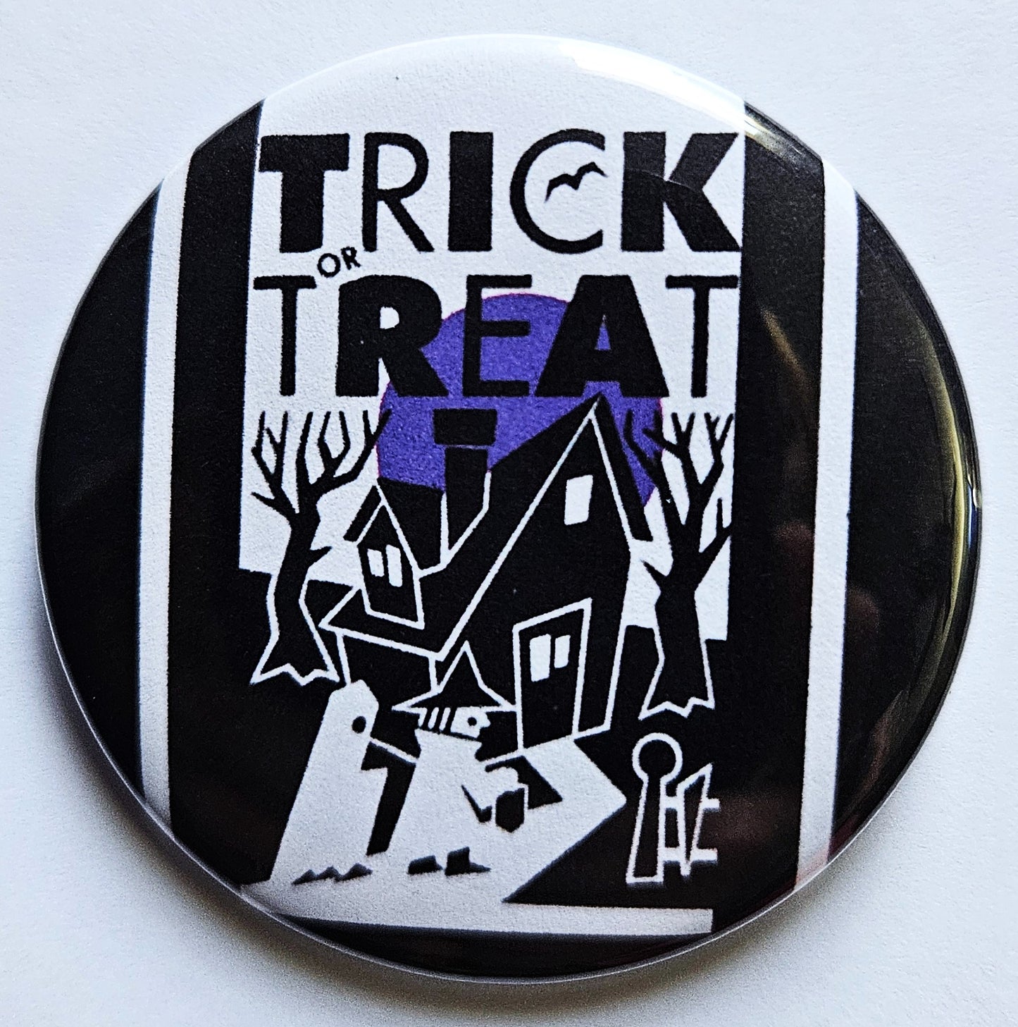 Vintage Halloween Buttons Magnets & Bottle Openers. set 03
