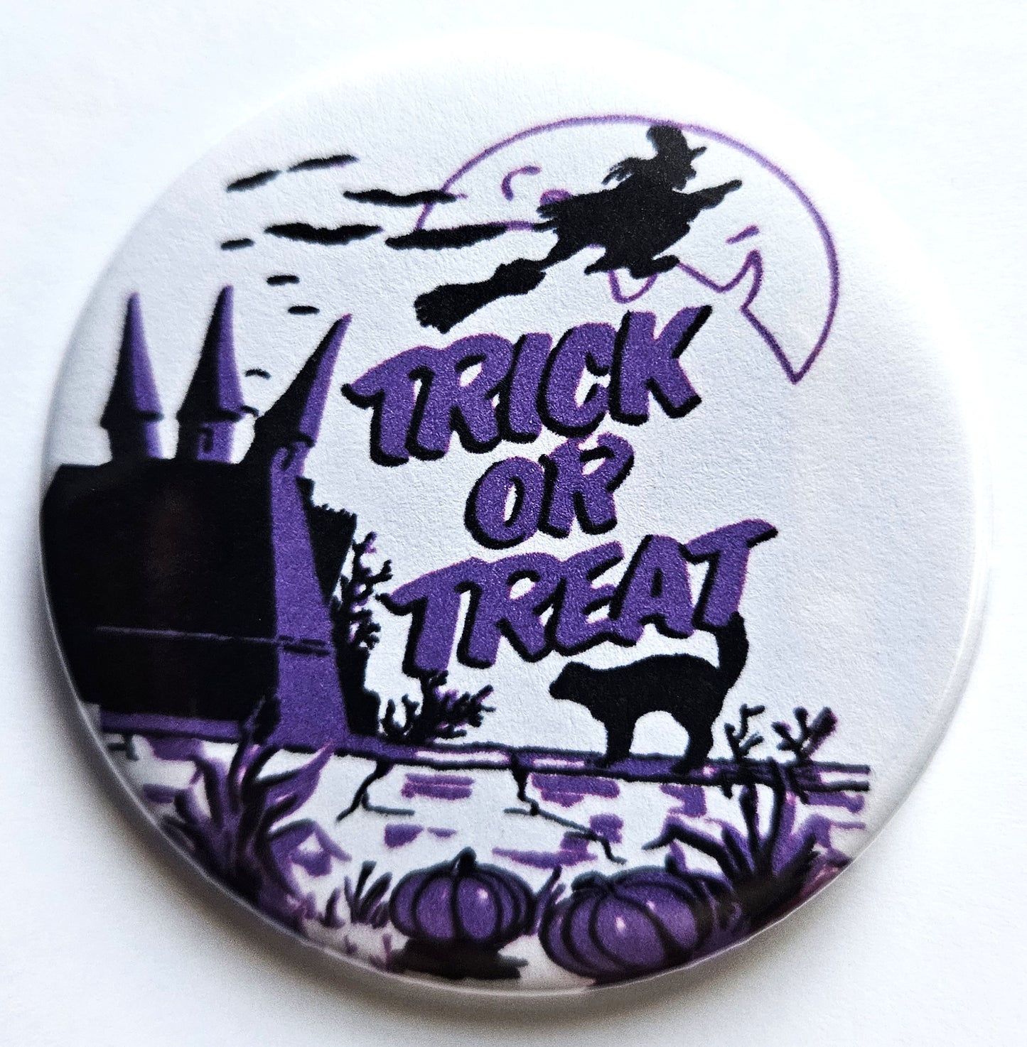 Vintage Halloween Buttons Magnets & Bottle Openers. set 03