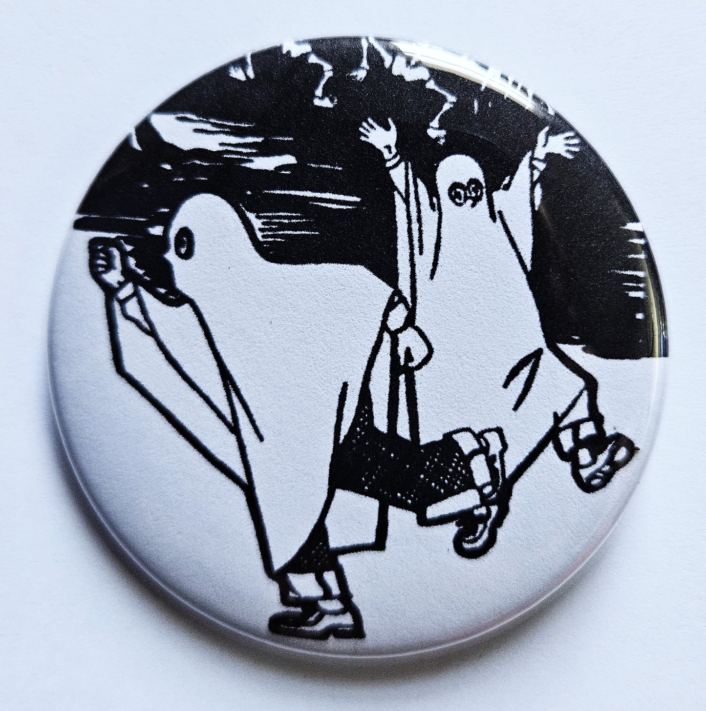 Vintage Halloween Buttons Magnets & Bottle Openers. set 04