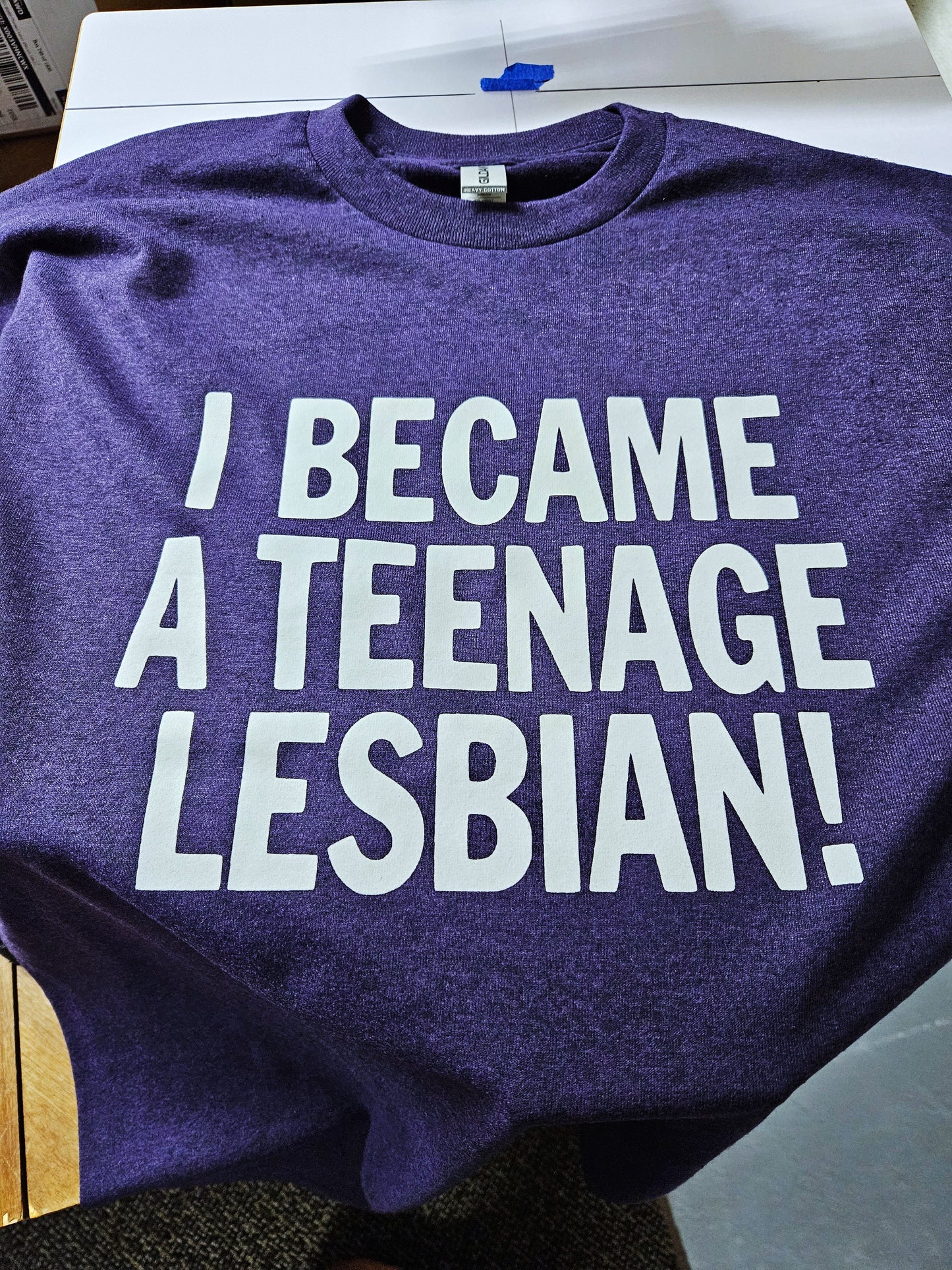 I Became a Teenage Lesbian T-Shirt