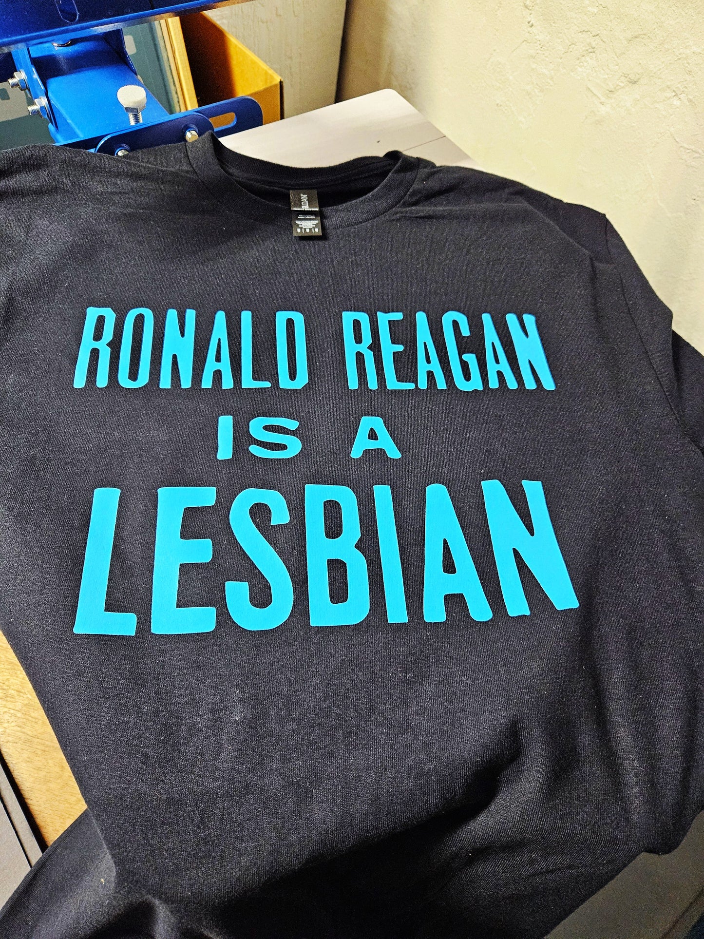Ronald Reagan is a Lesbian T-Shirt