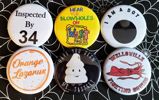 Pete and Pete pinback Buttons & Bottle Openers.