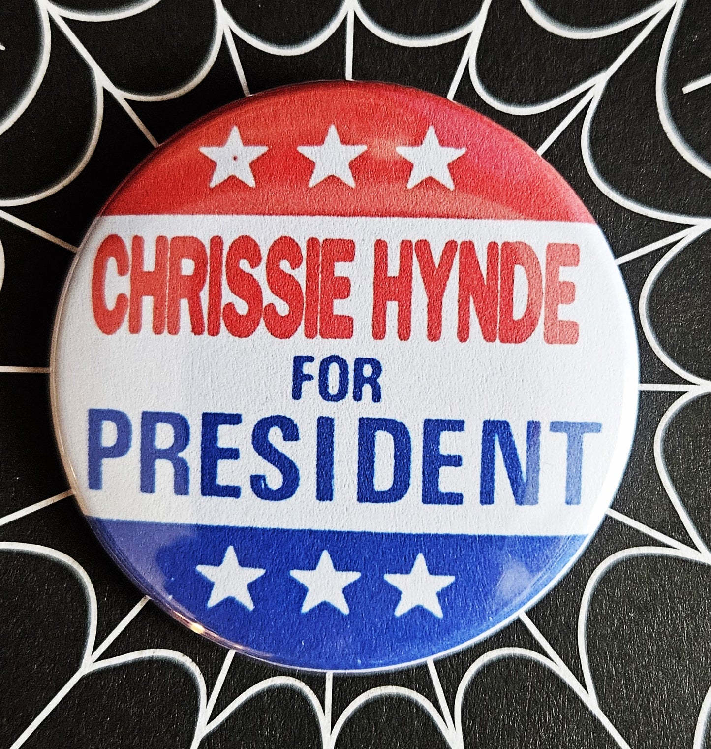 Rockers for President pinback Buttons & Bottle Openers. Set 4