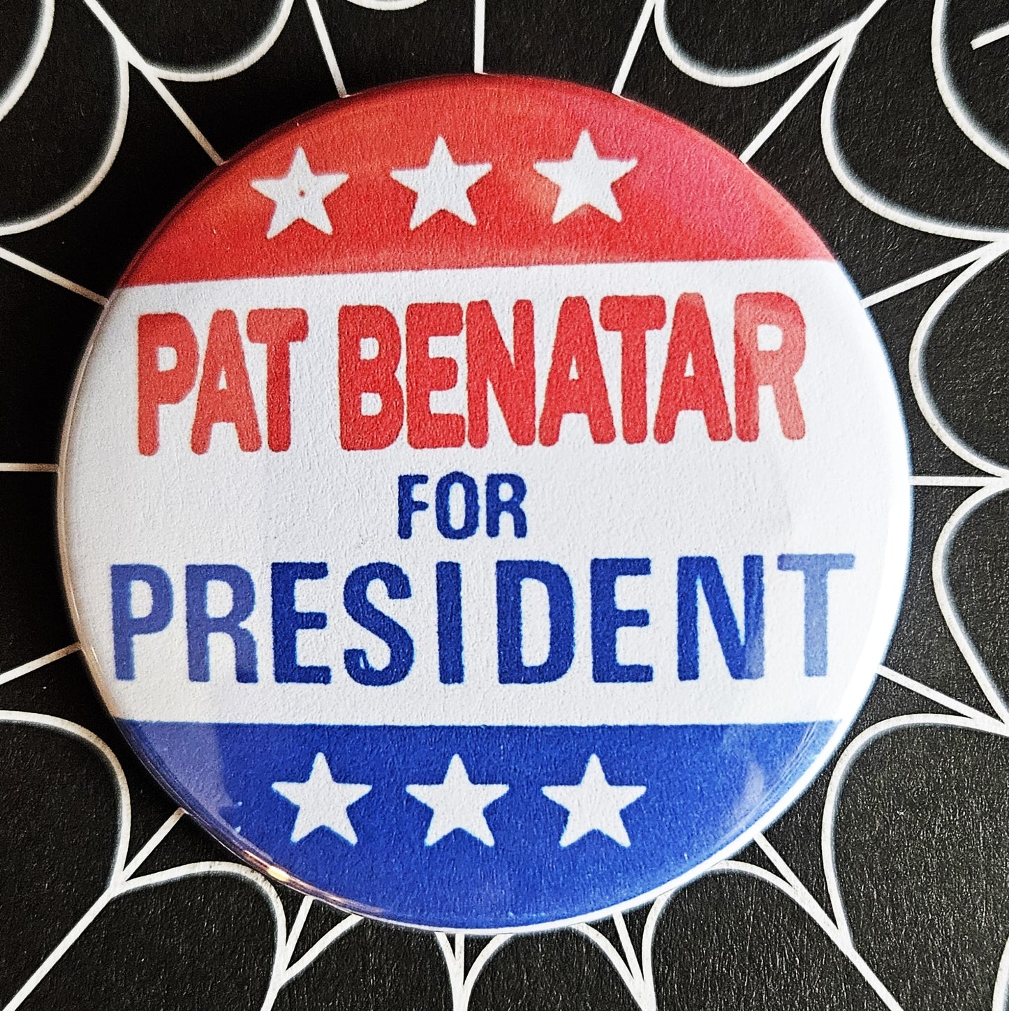 Rockers for President pinback Buttons & Bottle Openers. Set 4