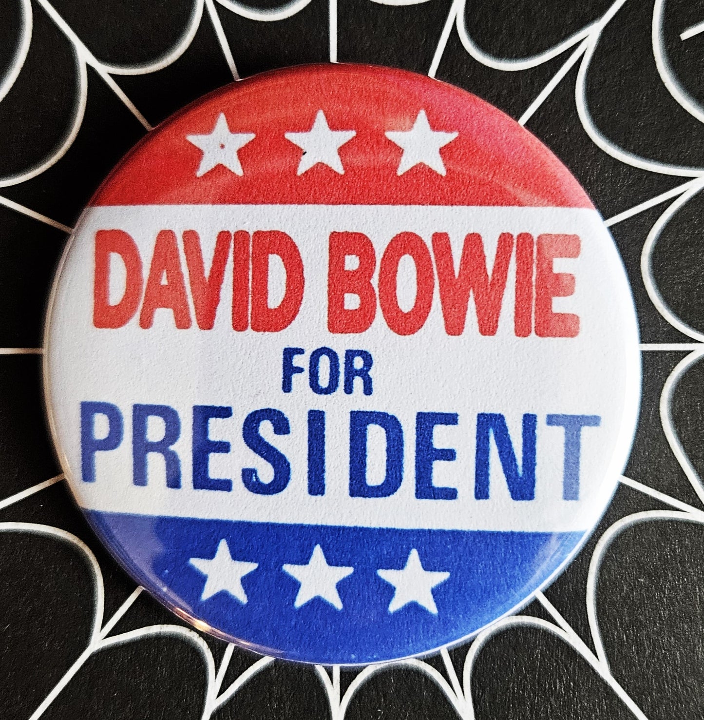 Rockers for President pinback Buttons & Bottle Openers. Set 4