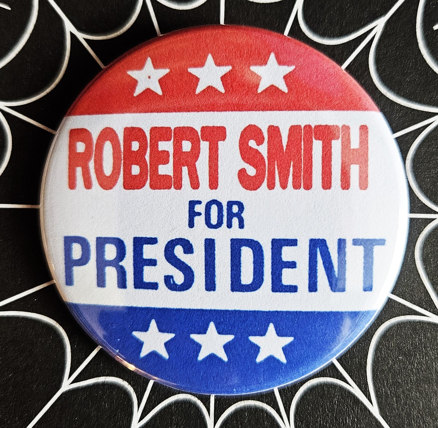 Rockers for President pinback Buttons & Bottle Openers. Set 4