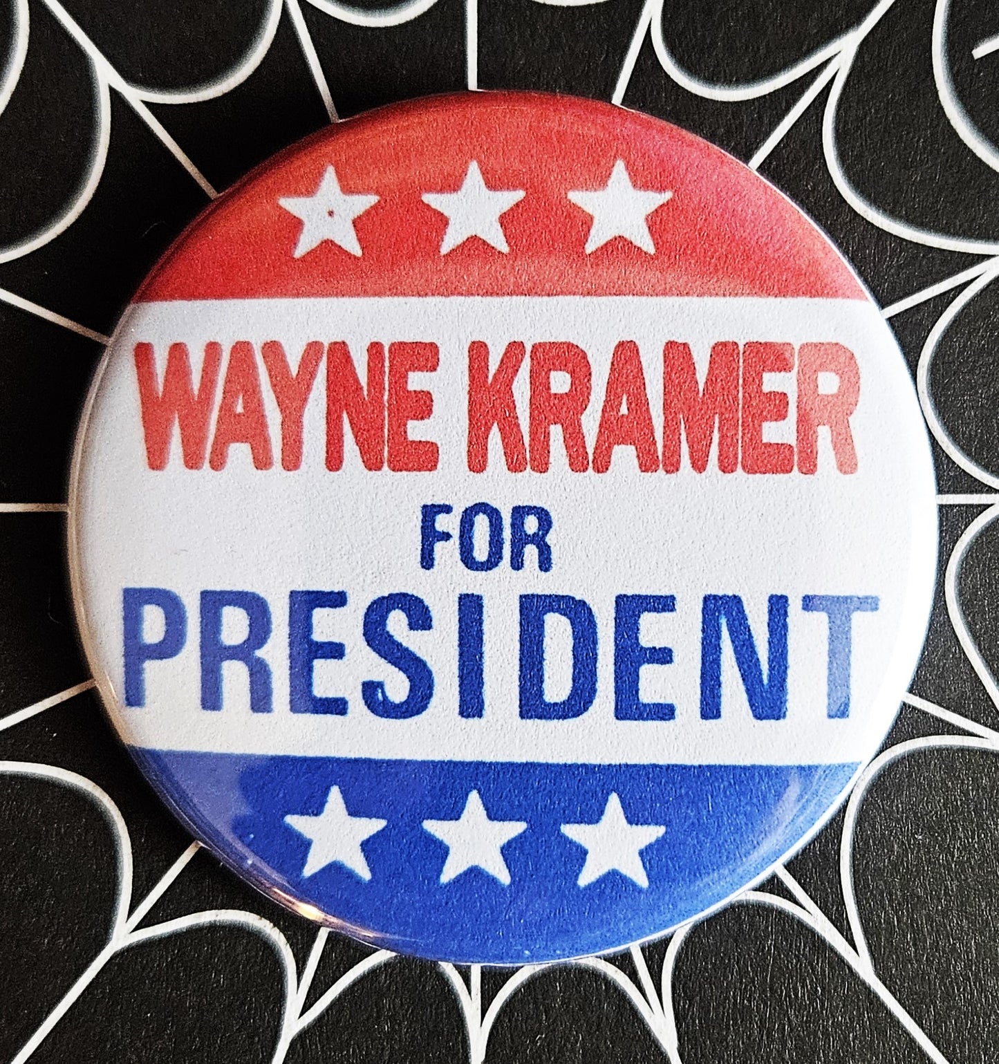 Rockers for President pinback Buttons & Bottle Openers. Set 5