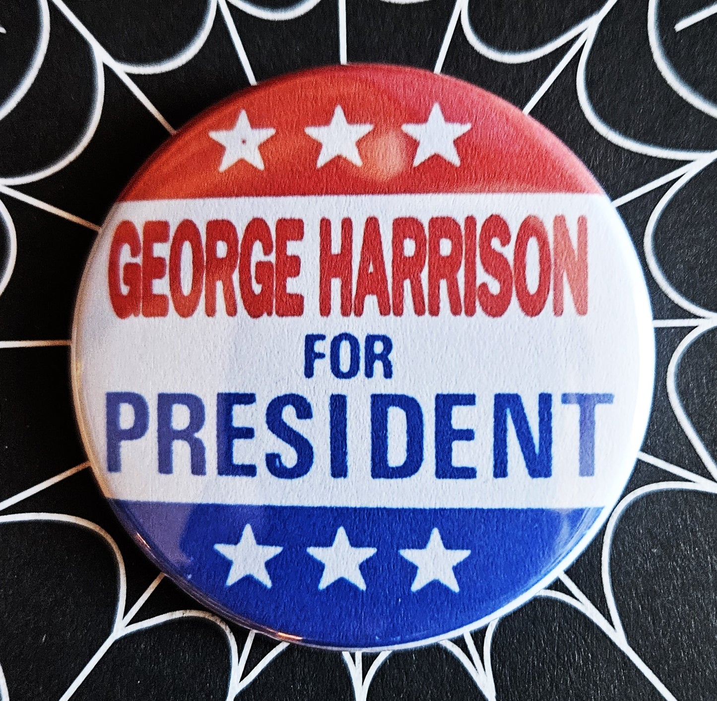 Rockers for President pinback Buttons & Bottle Openers. Set 7