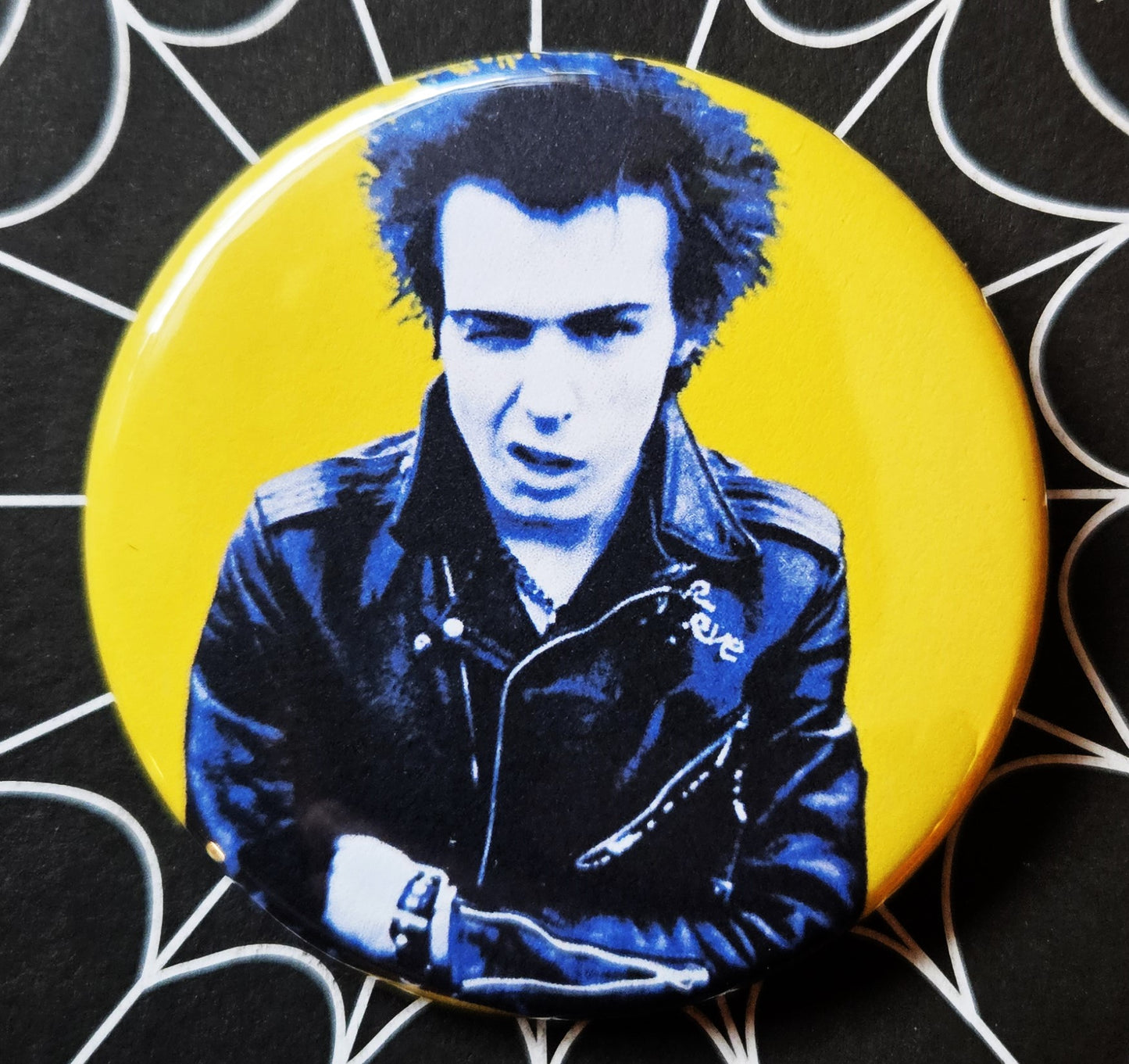 Sid Vicious pinback Buttons & Bottle Openers.