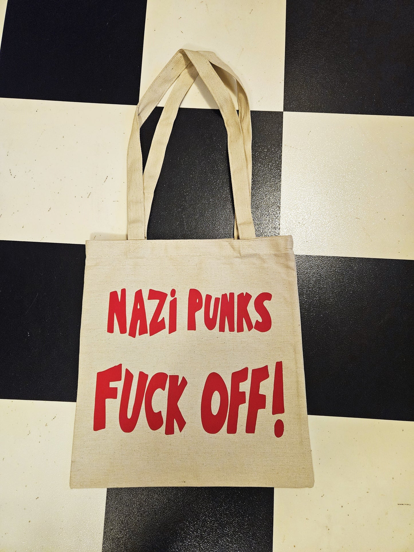 Canvas Tote Bags. Punk set 4