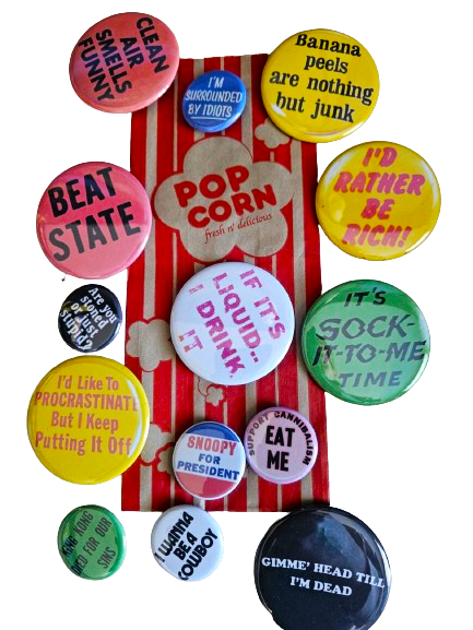 Vintage Mystery Pin Packs