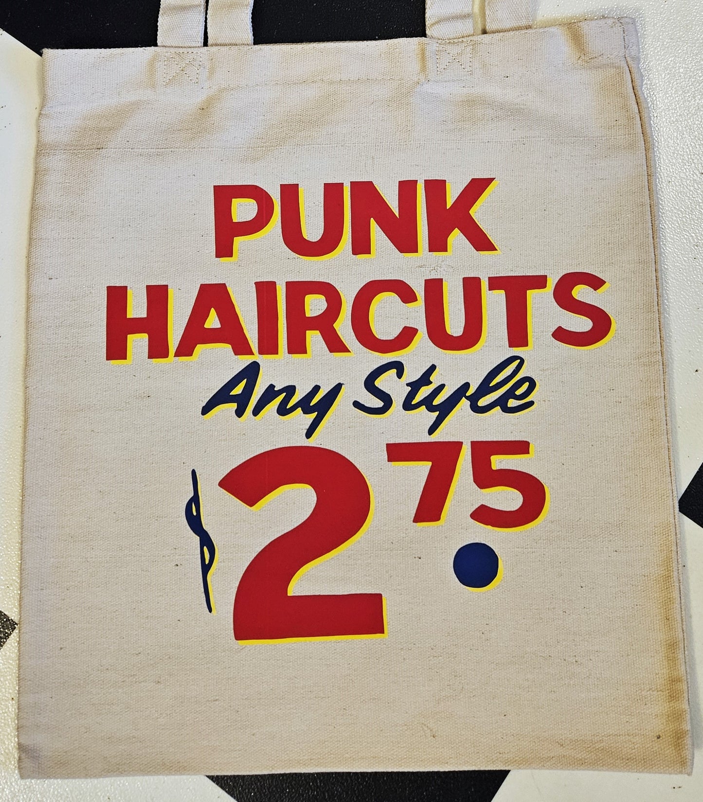 Canvas Tote Bags. Punk set 5