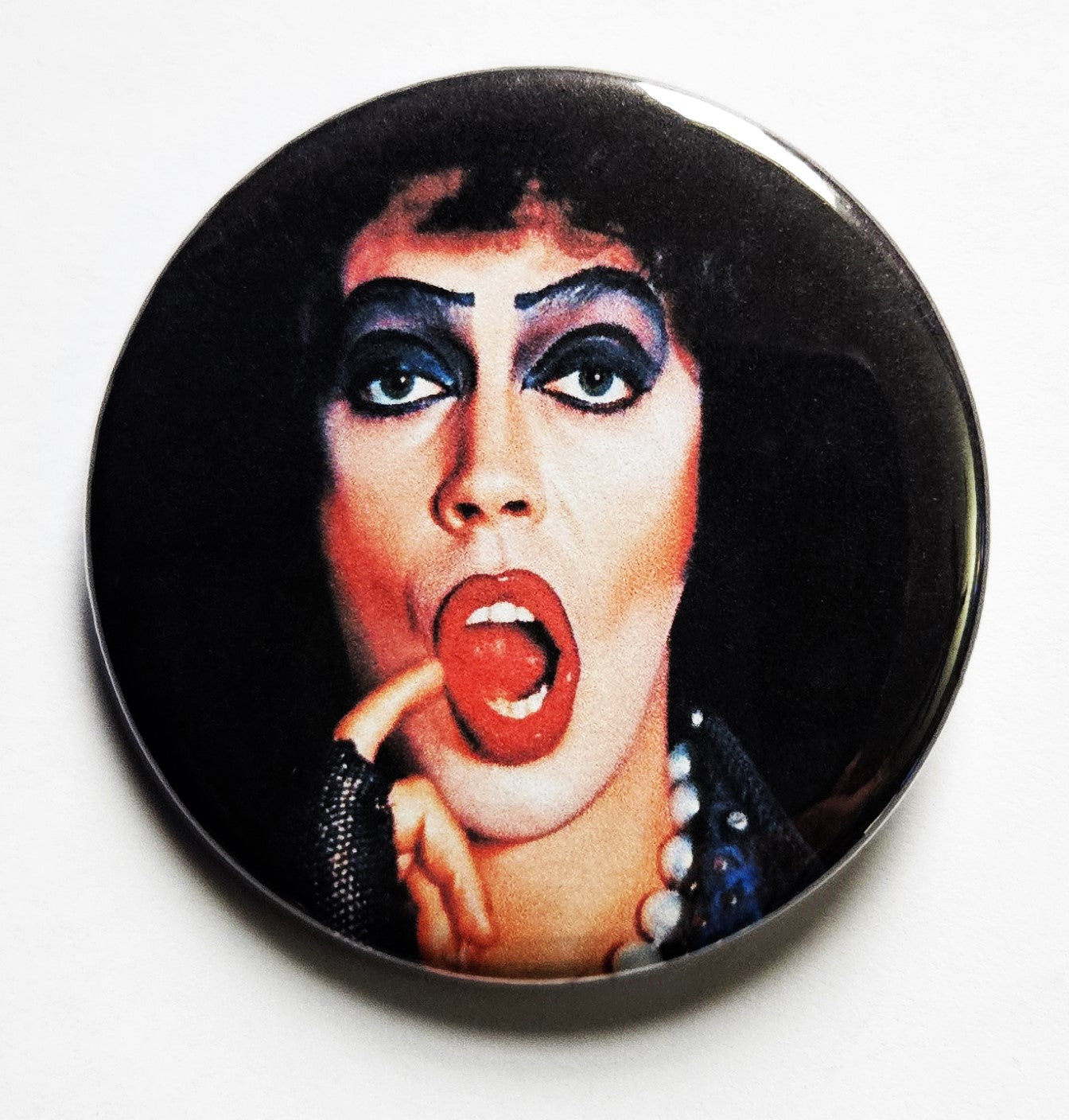 Rocky Horror Picture Show pinback Buttons & Bottle Openers. set 1