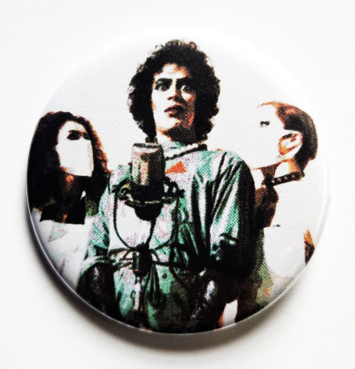 Rocky Horror Picture Show pinback Buttons & Bottle Openers. set 1