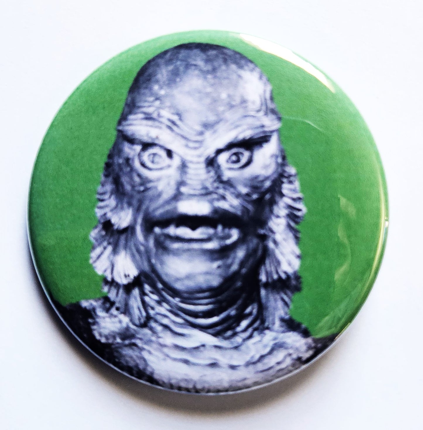 Horror Movie Monsters pinback Buttons & Bottle Openers.