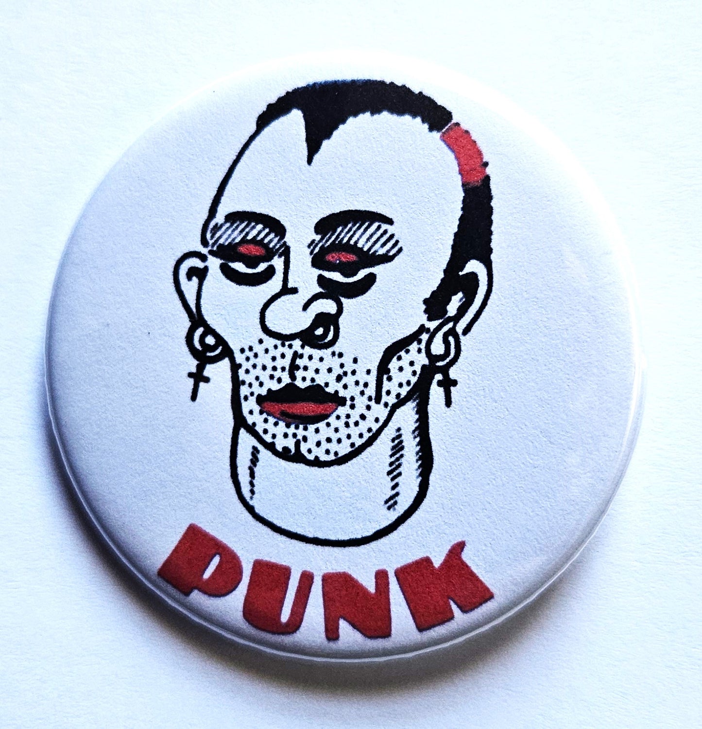 Punk Rock n Roll pinback Buttons & Bottle Openers. Set 01