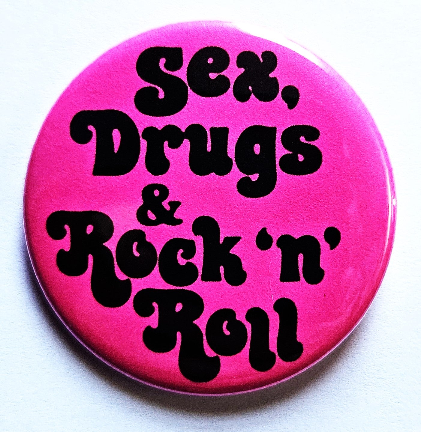 Punk Rock n Roll pinback Buttons & Bottle Openers. Set 02