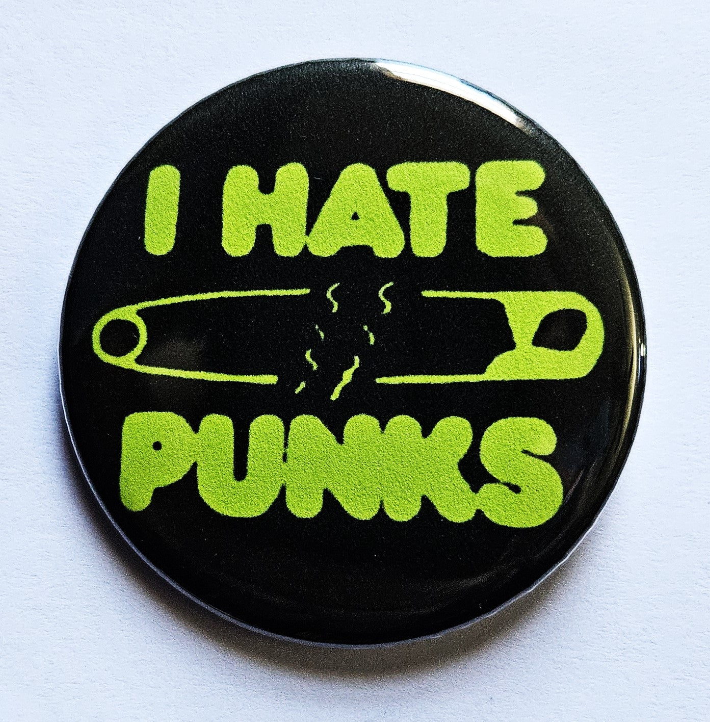 Punk Rock n Roll Buttons Magnets & Bottle Openers. Set 02