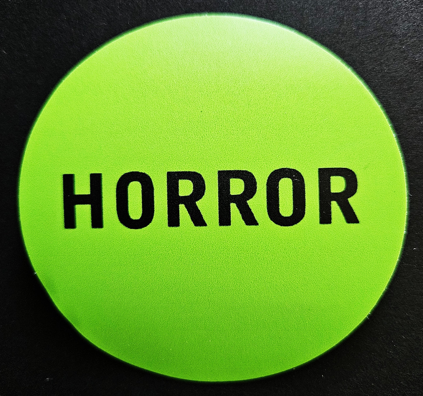 Video Rental Reproduction Vinyl Stickers 3inch