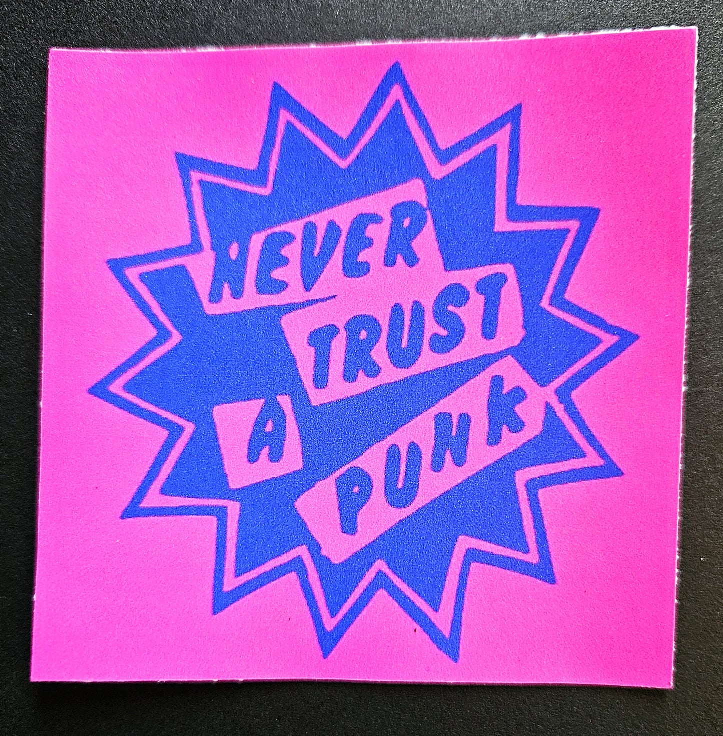 Vintage Reproduction Punk Rock Vinyl Stickers