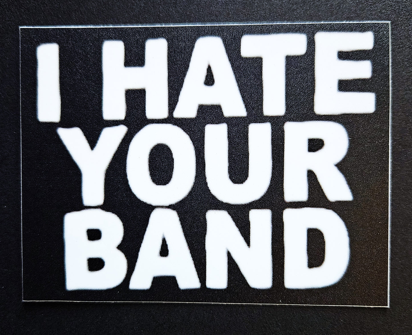Vintage Reproduction Punk Rock Vinyl Stickers