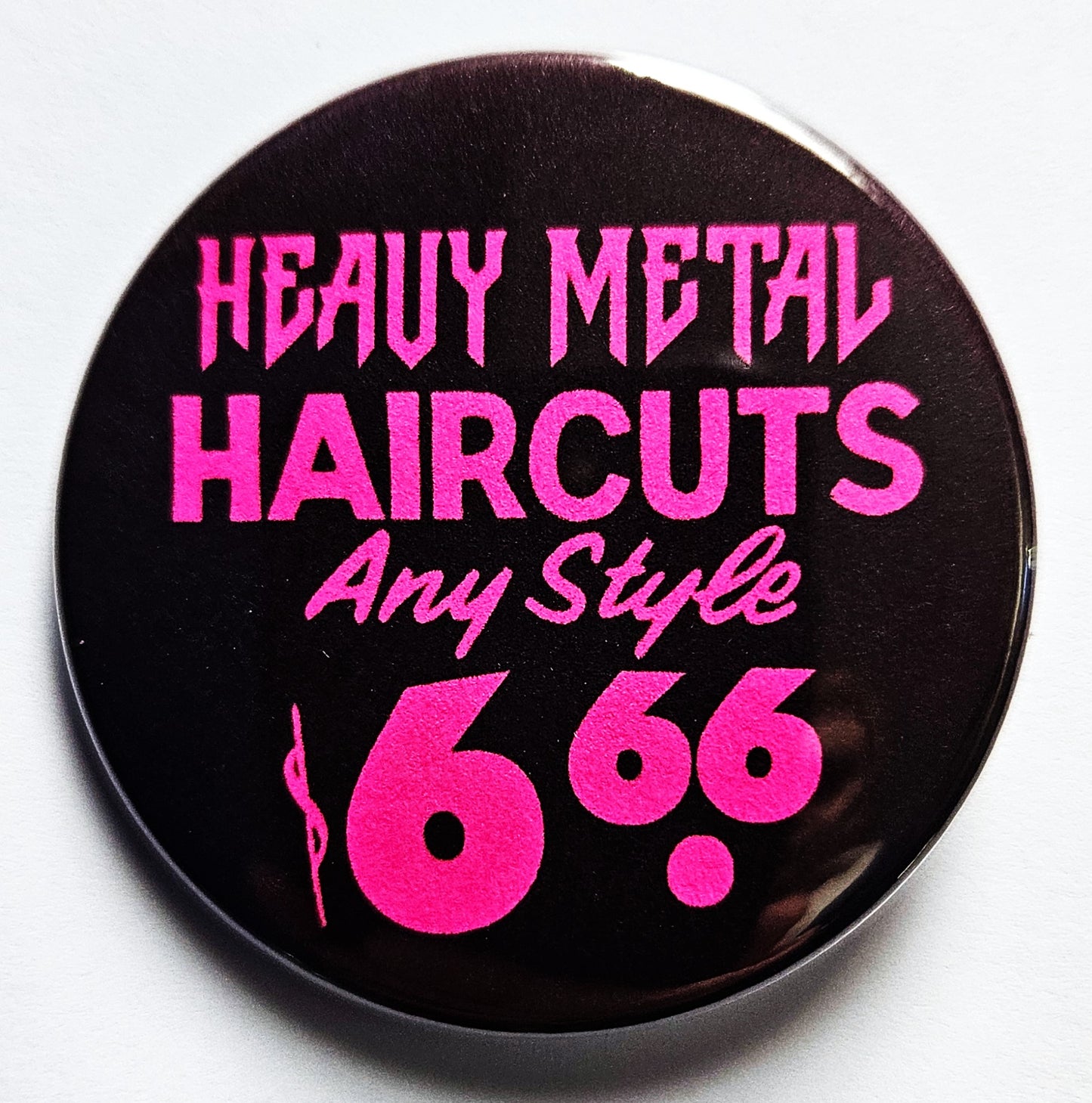Punk Rock n Roll Buttons Magnets & Bottle Openers. Set 01
