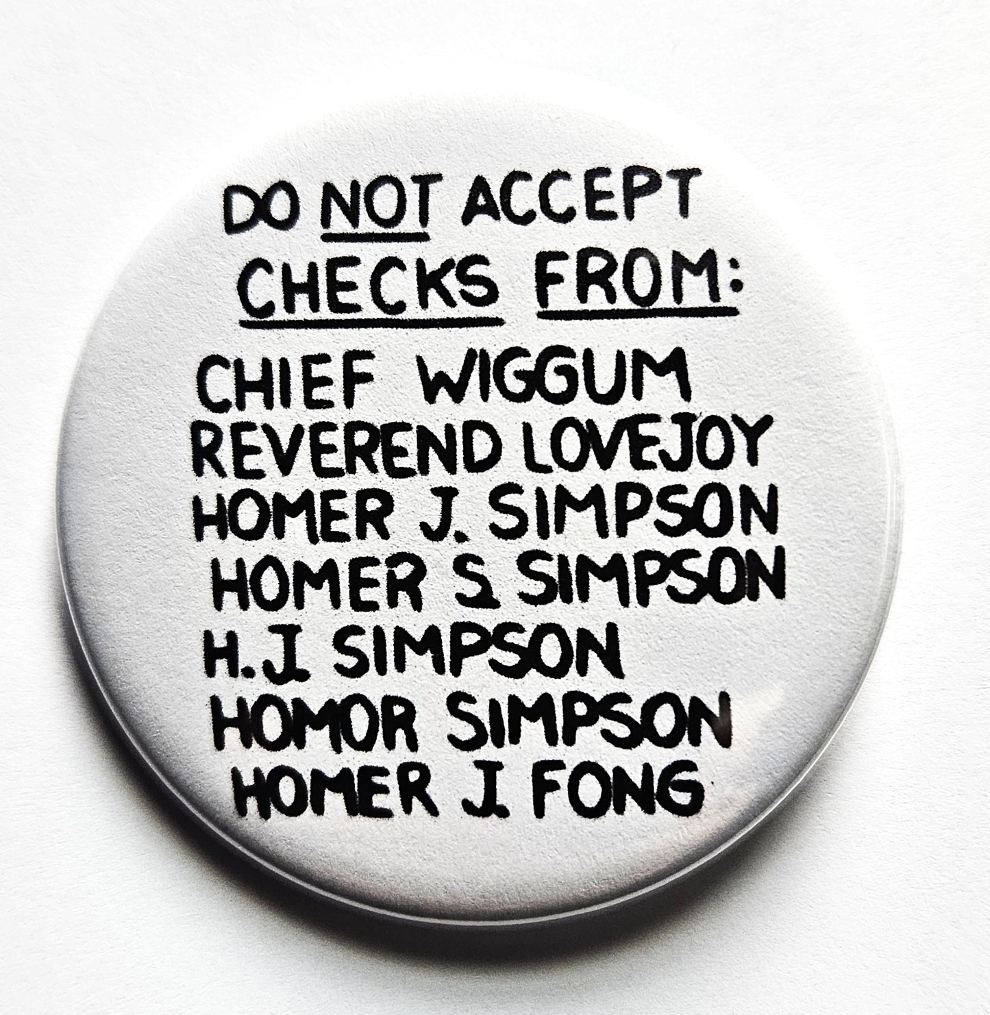 Simpsons Buttons Magnets & Bottle Openers. set 02