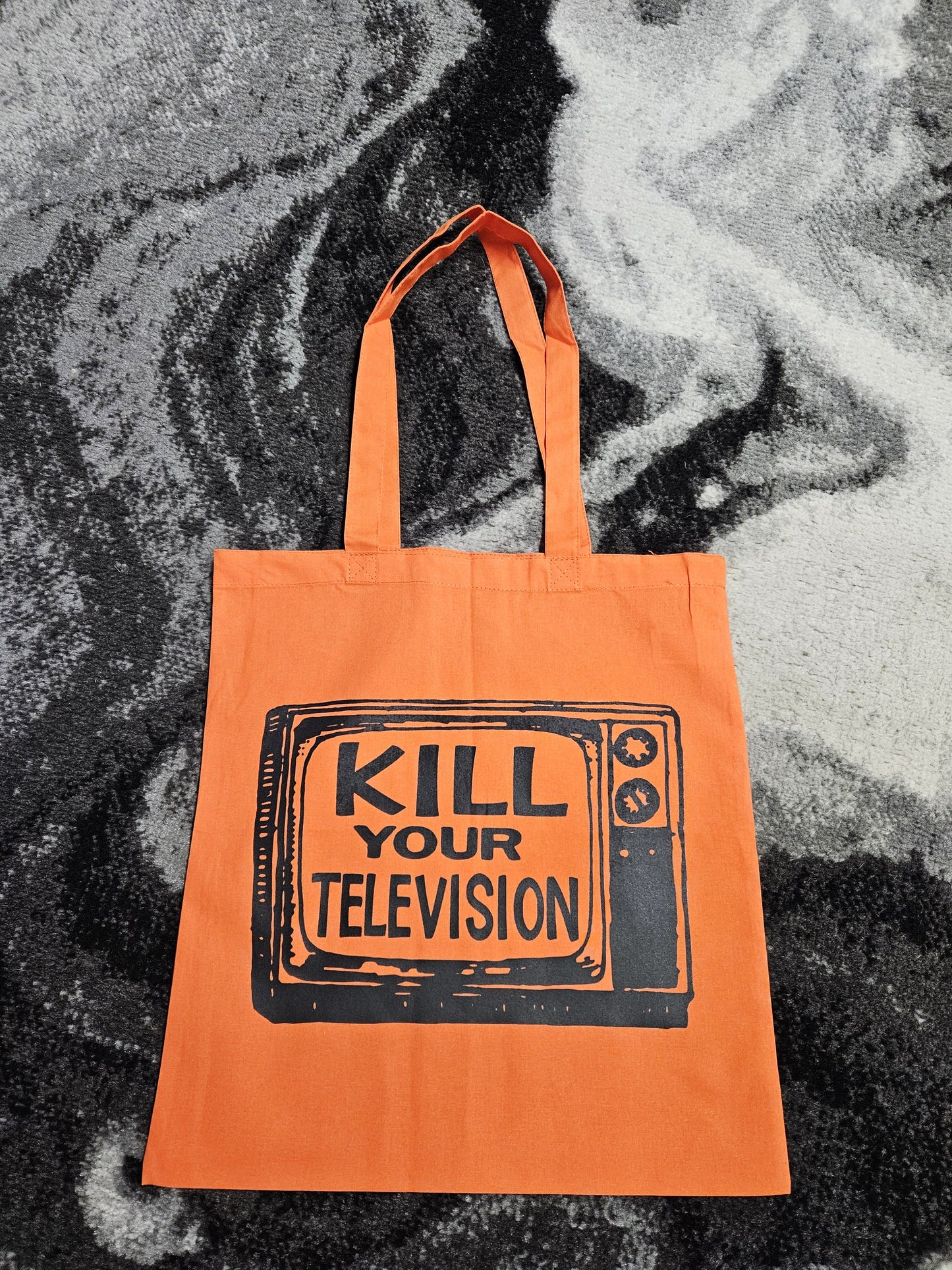 Kill Your Television. Screen-printed Tote Bag