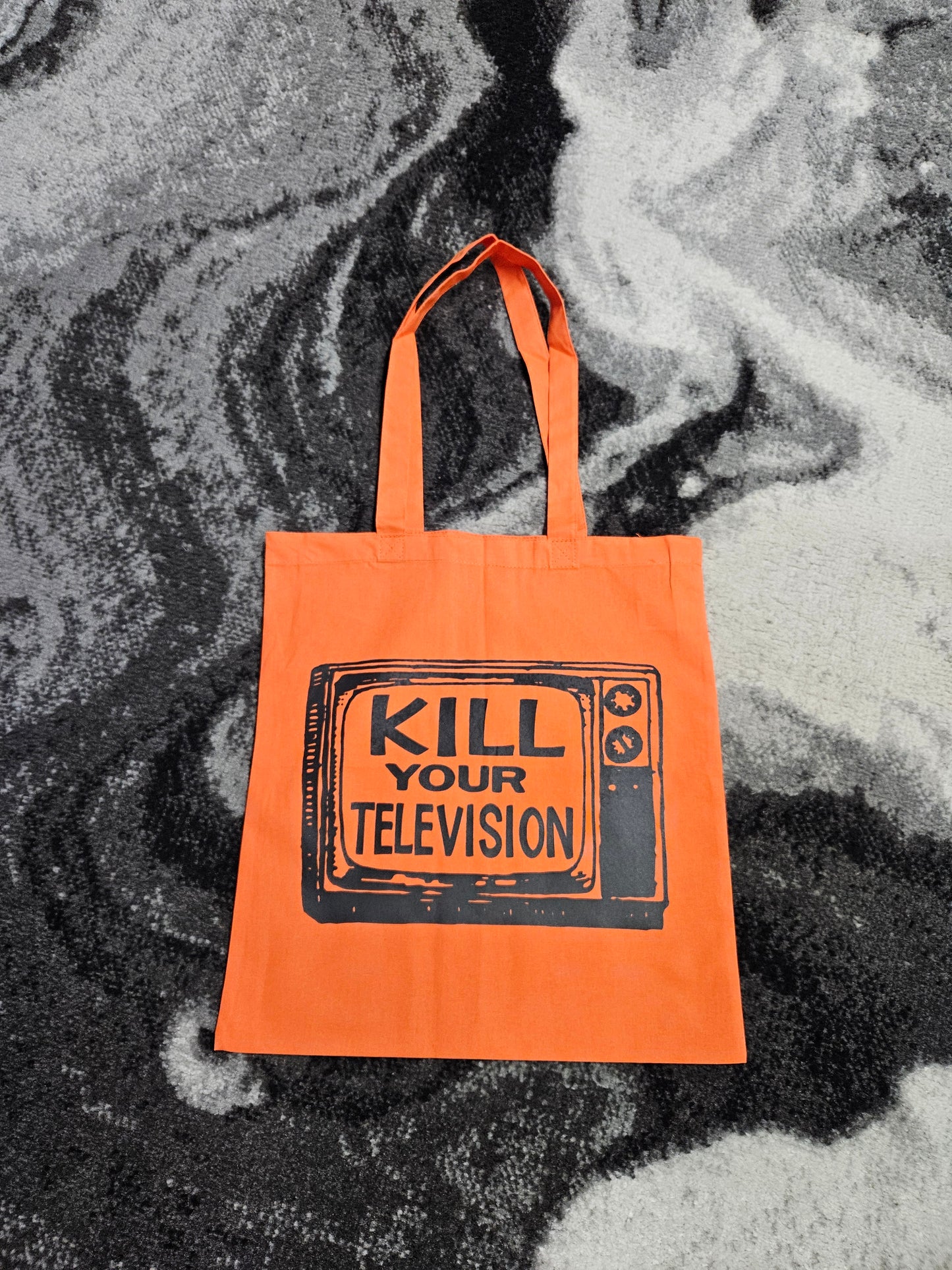 Kill Your Television. Screen-printed Tote Bag
