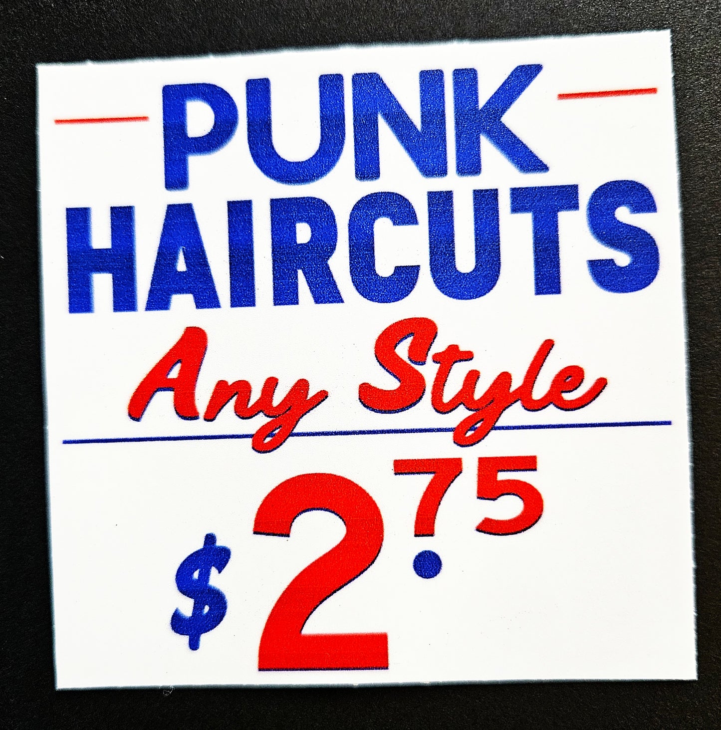 Vintage Reproduction Punk Rock Vinyl Stickers 3inch