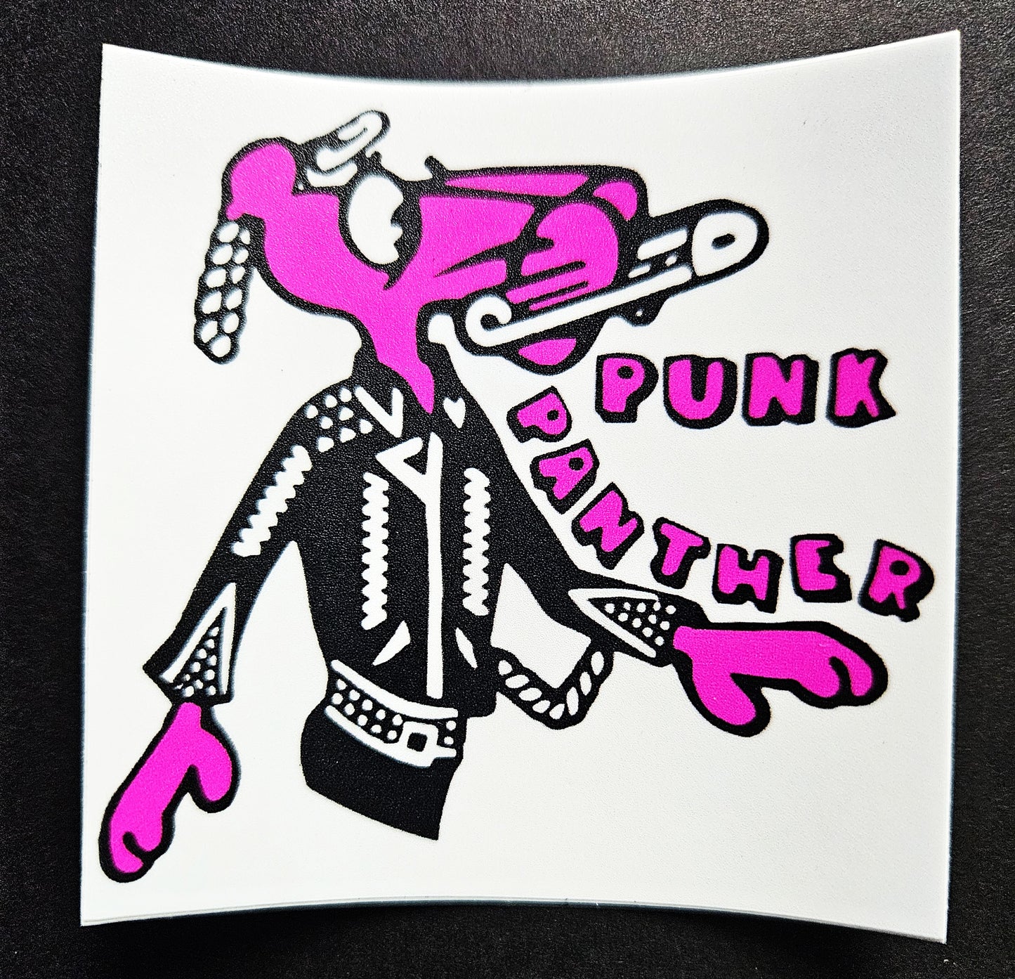 Vintage Reproduction Punk Rock Vinyl Stickers 3inch