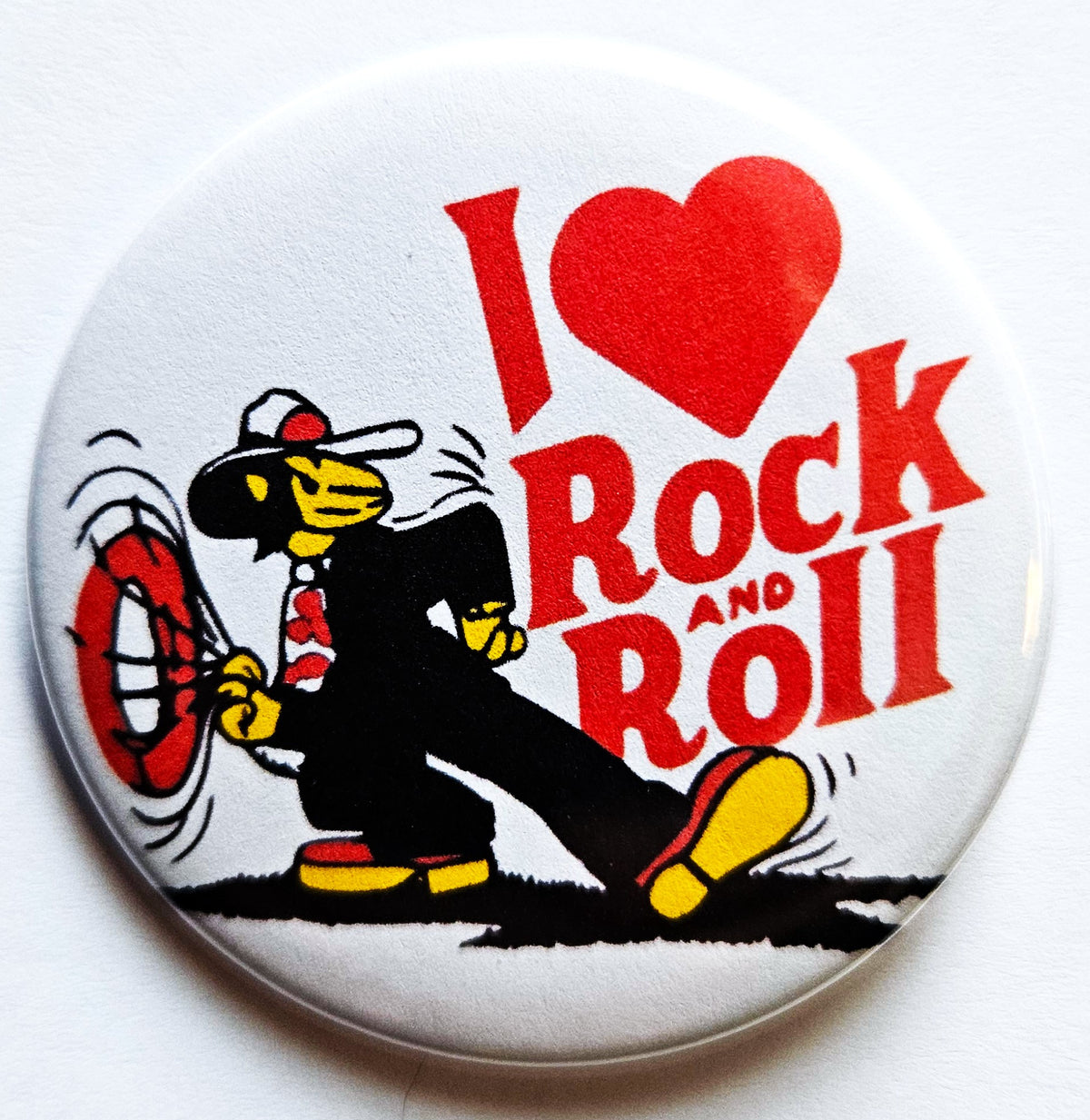 Punk Rock n Roll Buttons Magnets & Bottle Openers. Set 02