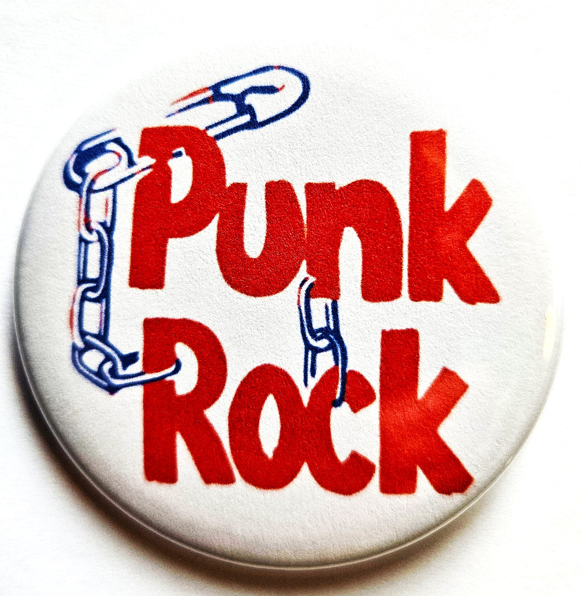 Punk Rock n Roll Buttons Magnets & Bottle Openers. Set 03