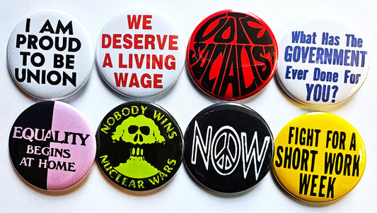 Vintage Political Buttons Magnets & Bottle Openers. set 06