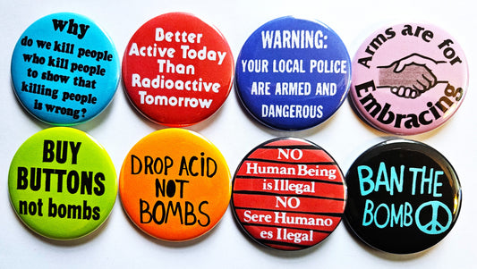 Vintage Political Buttons Magnets & Bottle Openers. set 08