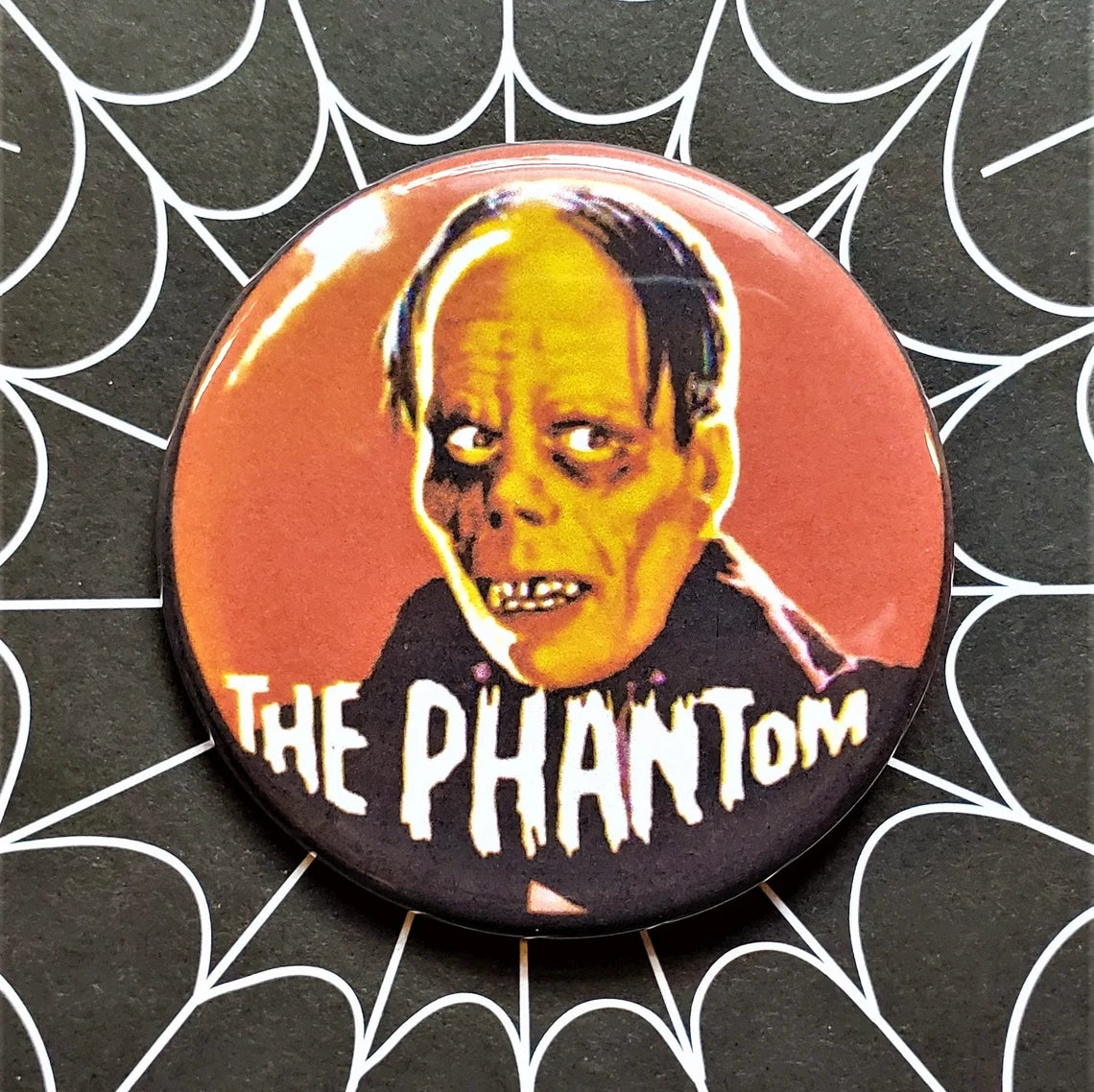 Famous Monsters 1970s pinback Buttons & Bottle Openers.