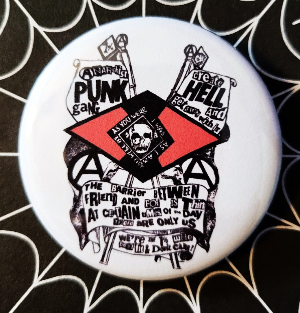 Punk Rock n Roll pinback Buttons & Bottle Openers. Set 1.