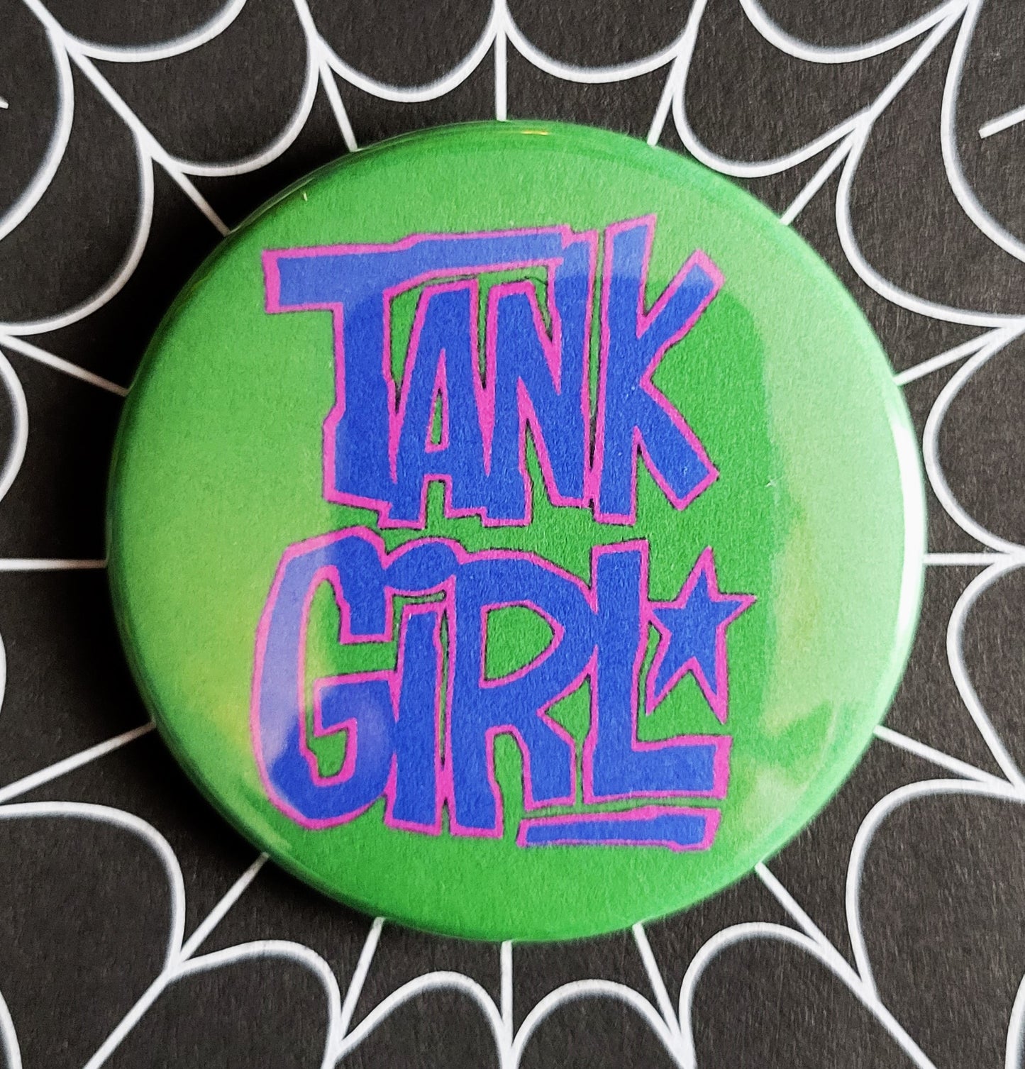 Tank Girl pinback Buttons & Bottle Openers.