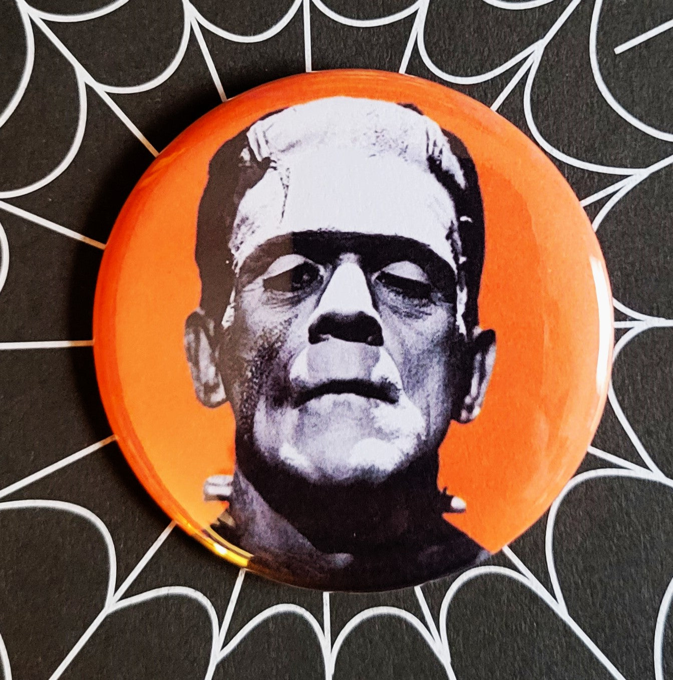 Horror Movie Monsters pinback Buttons & Bottle Openers.