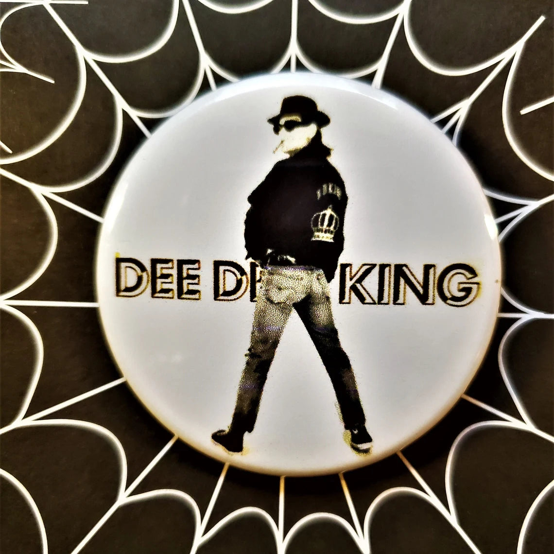 Dee Dee King pinback Buttons & Bottle Openers.